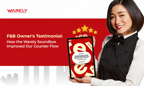 F&B Owner Testimonial: How Warely Soundbox Boosted Counter Flow