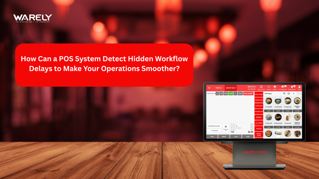 Warely POS detecting hidden workflow delays with real-time operational insights