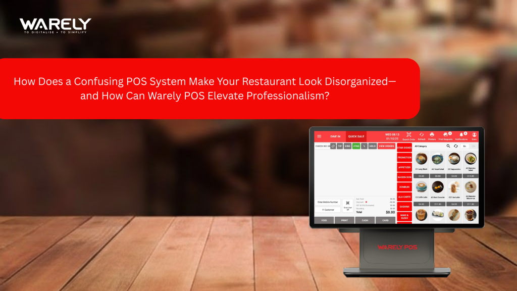 How Warely POS Elevates Restaurant Professionalism