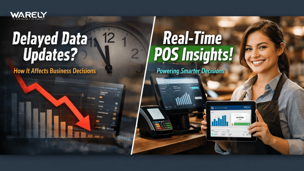 Real-time POS dashboard showing live sales, inventory tracking, and business analytics insights