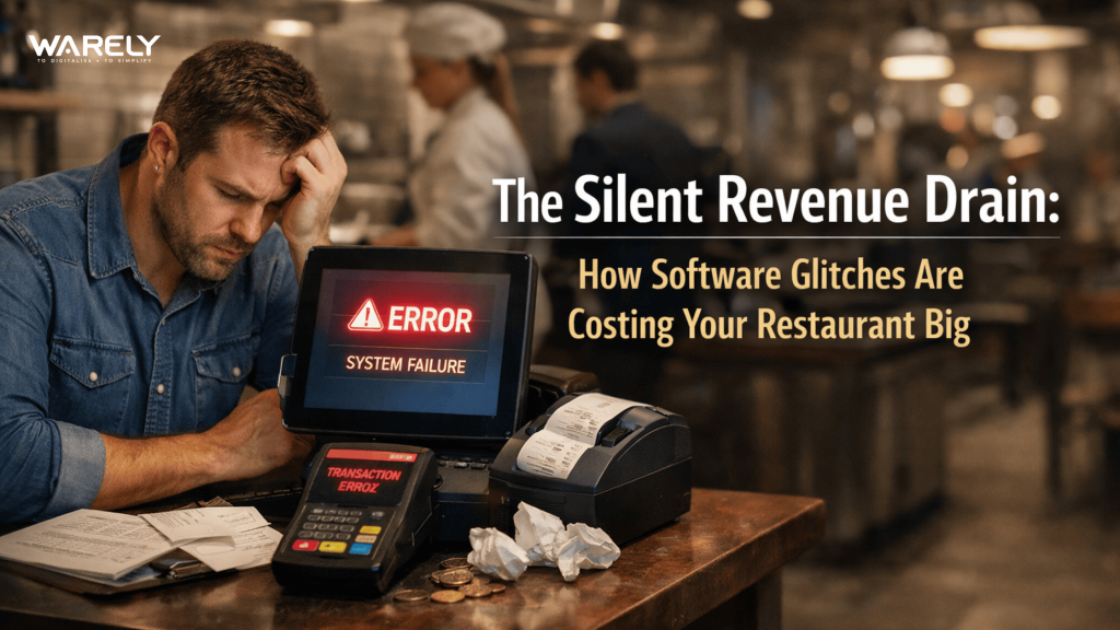 Restaurant POS system frozen during busy dinner rush